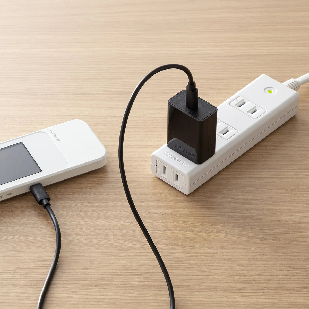 USB Type-C充電器(1ポート・3A) ACA-IP92BK