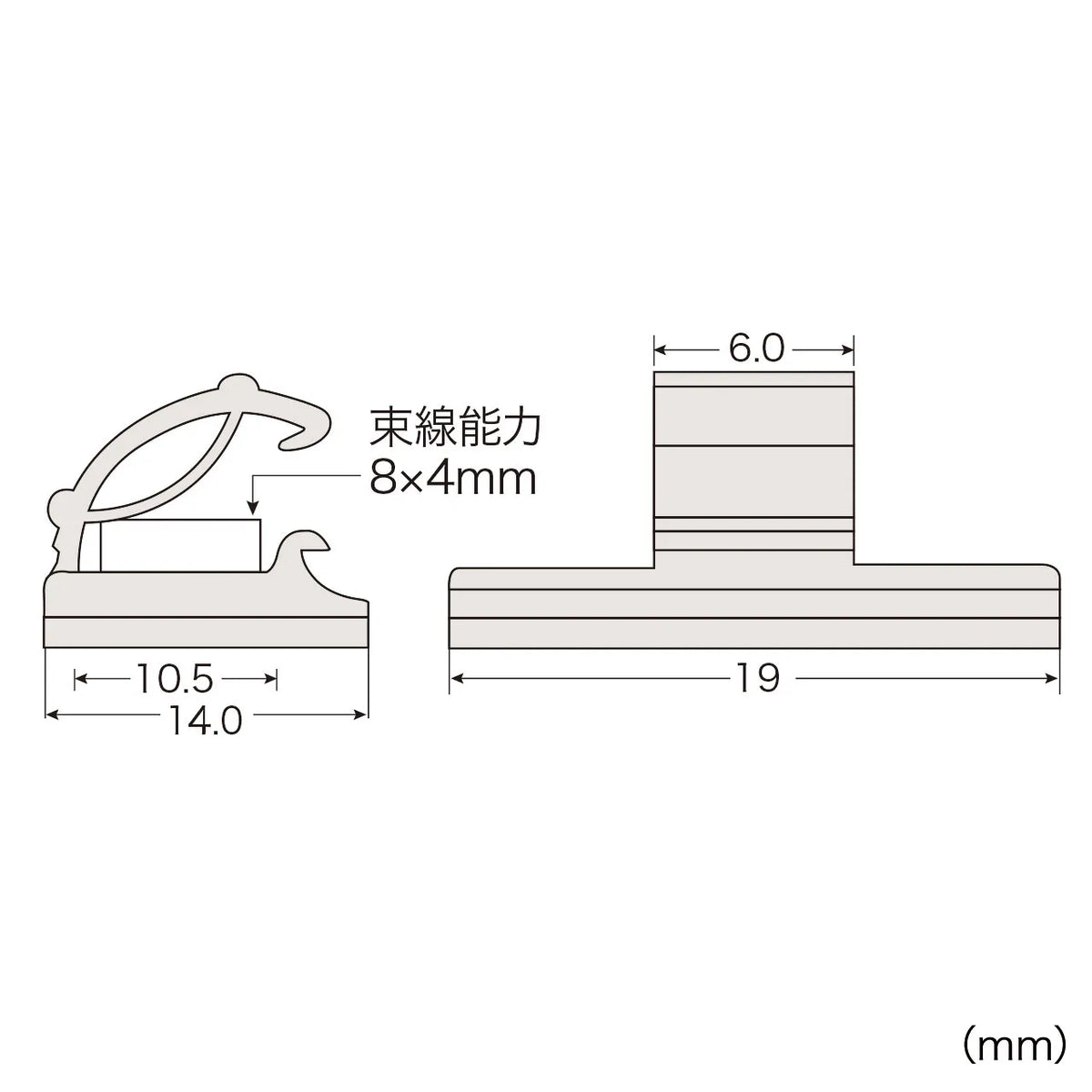 電源コードクランプ(2P用) CA-508N