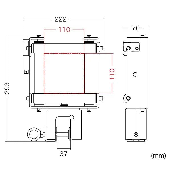 Four-sided roller CR-110-4S
