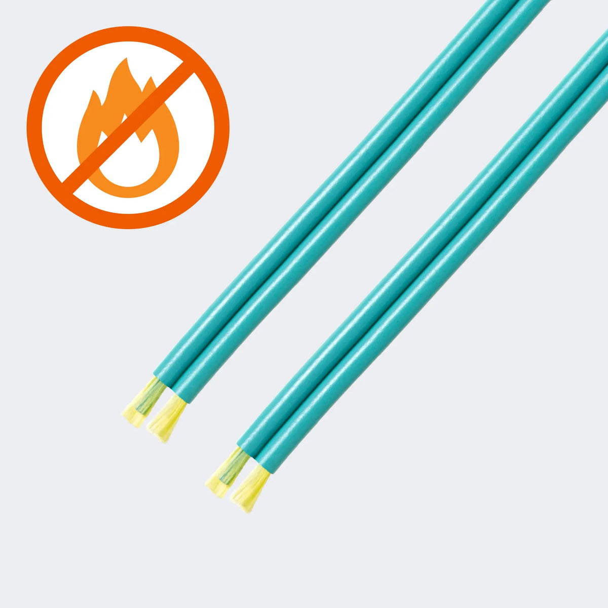100m of 2-core fiber optic cable (Multi OM3) HKB-M2OM3-CB100