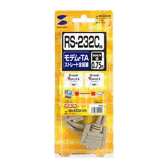 RS-232C Cable (for Modem/TA, 0.75m) KRS-433XF-07K
