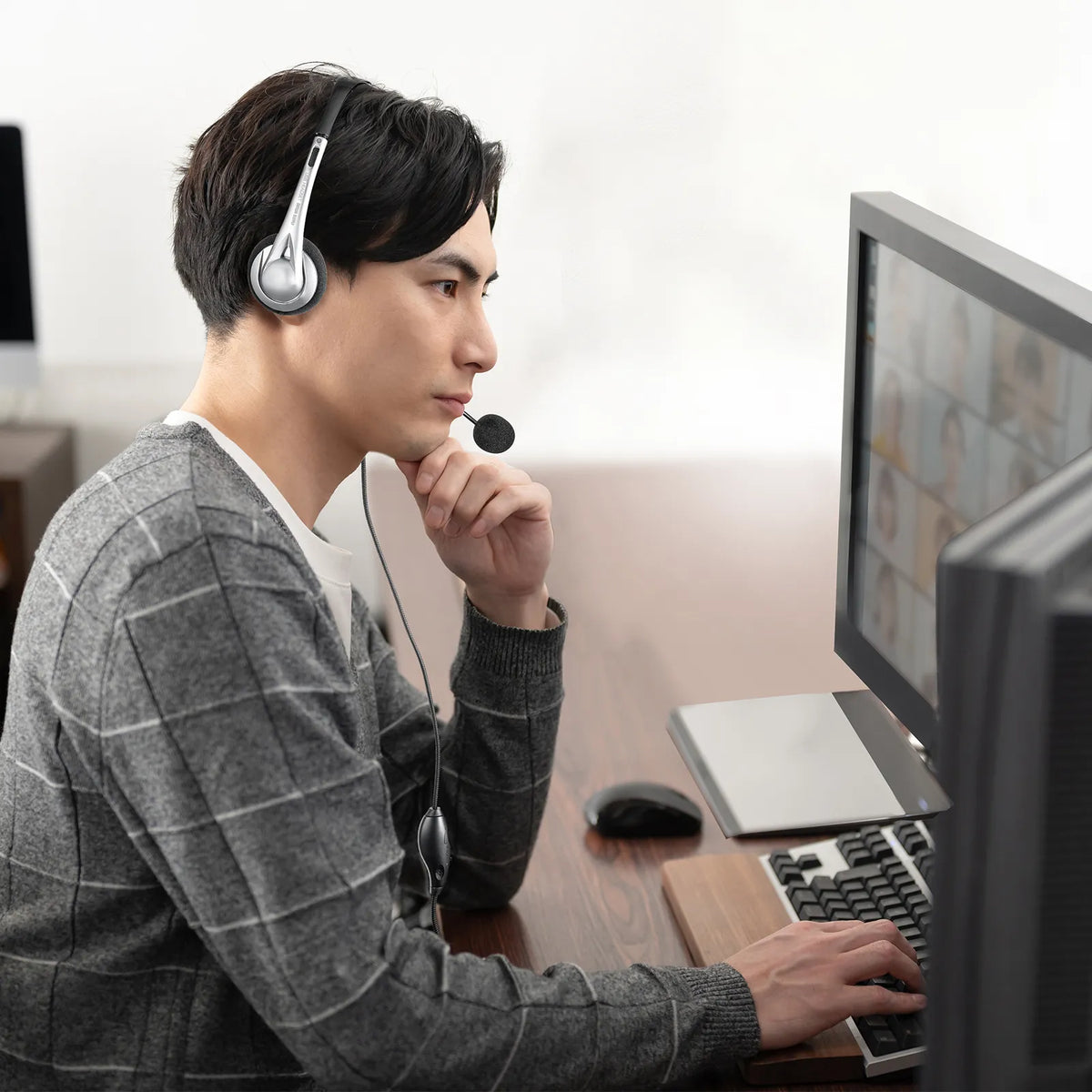 USB Type-C Headset MM-HSTC03SV