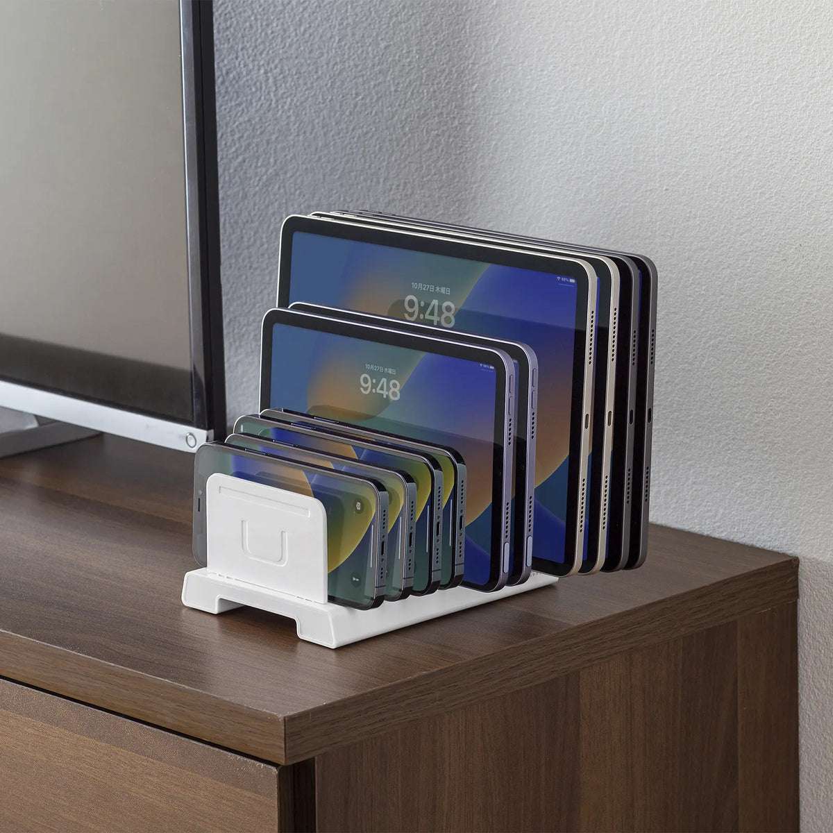 Tablet/Smartphone Stand (Holds 10 Devices) PDA-STN20WN