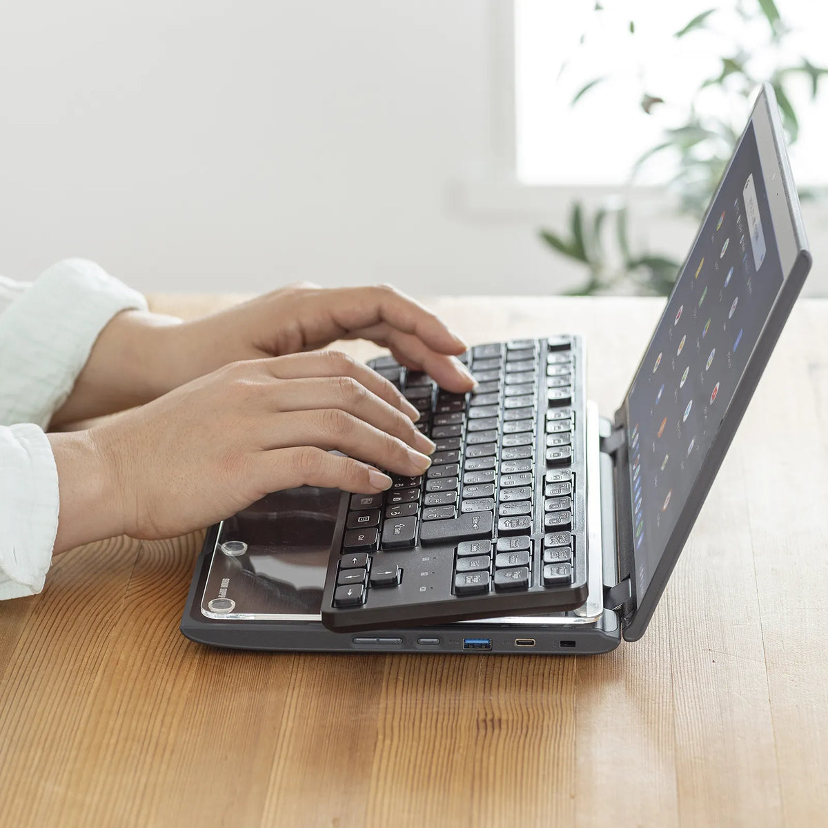Acrylic keyboard cover for laptops (for Chromebook 11.6-inch) PDA-STN64CL