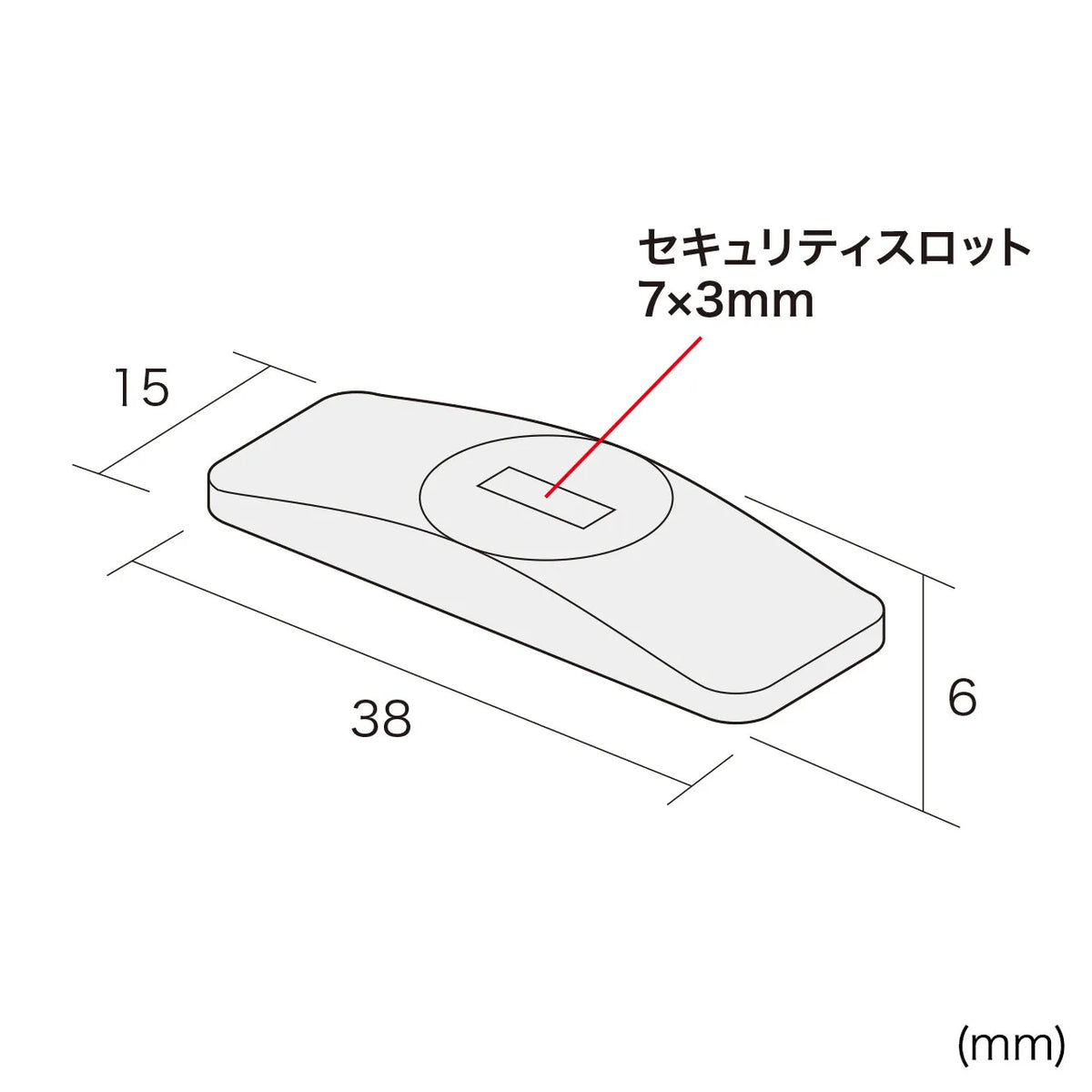 e-Security (Slim Mounting Part) SLE-20P