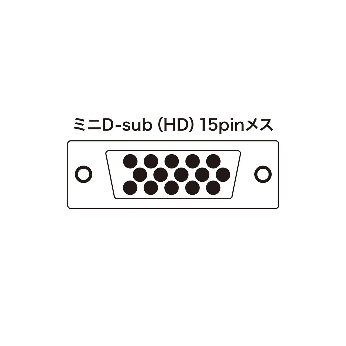 ディスプレイ切替器(ミニD-sub(HD)15pin用)・2回路 SW-EV2N2