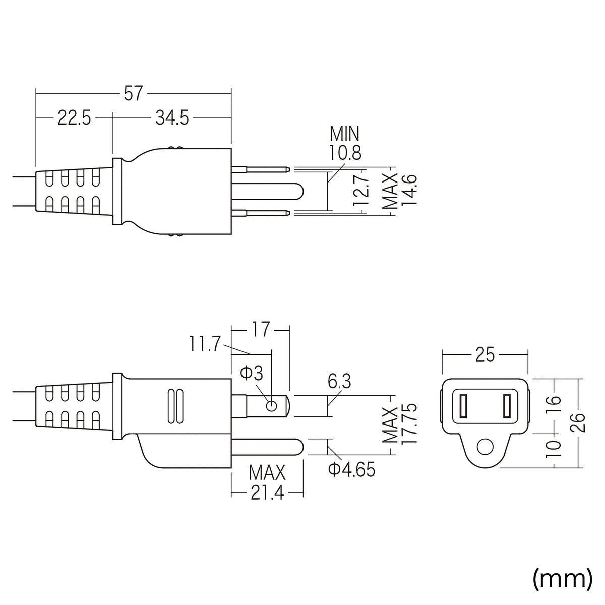 Leakage circuit breaker tap TAP-BR36LN-1