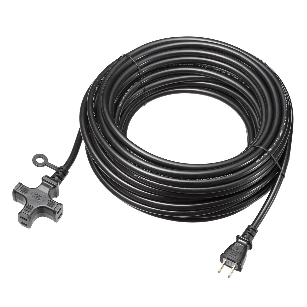 Power extension cord (3 outlets) TAP-EX23-20BK