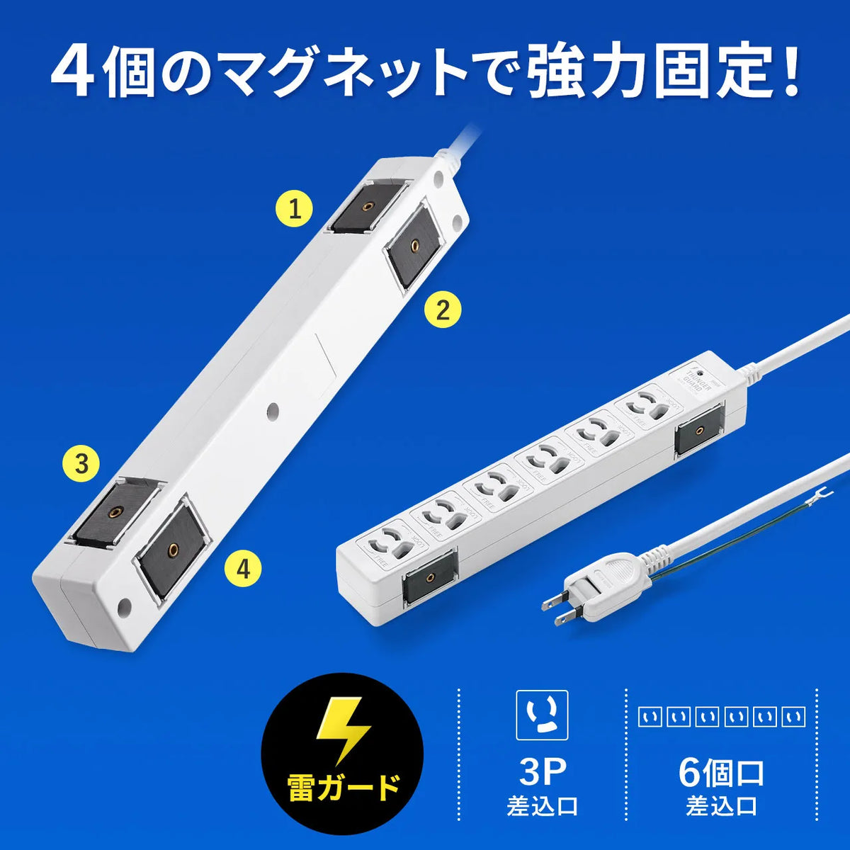 Surge protector tap TAP-SPWMG36-3