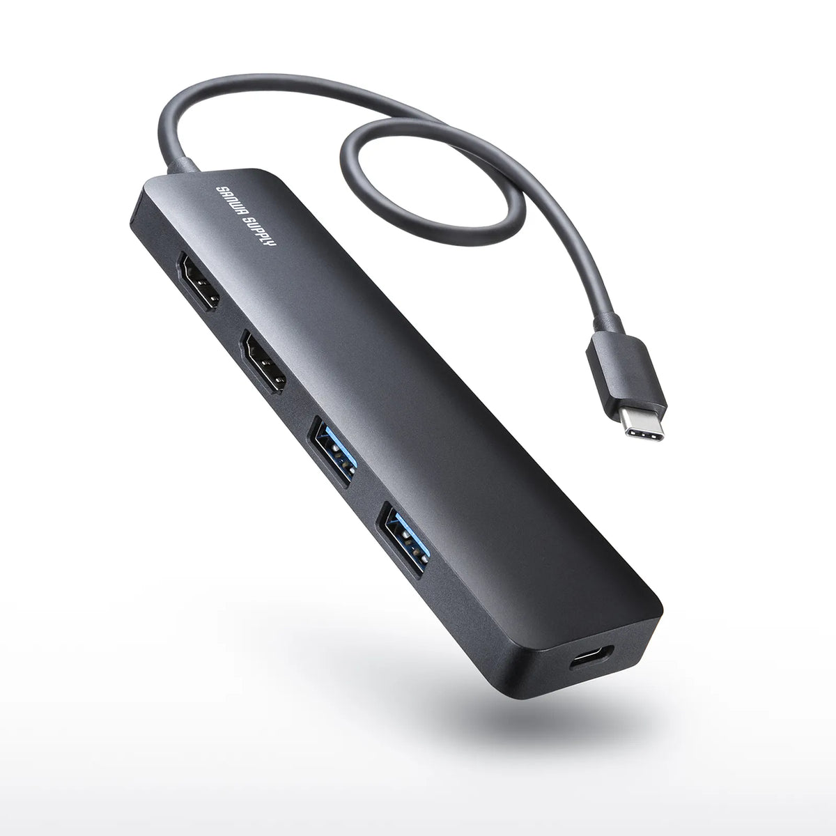 USB Type-C ドッキングステーション USB-5TCHHPS22BK