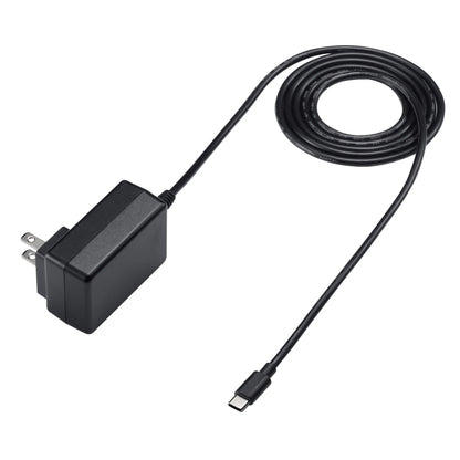 USB Type-Cケーブル一体型AC充電器（5V/3A） ACA-IP103BK