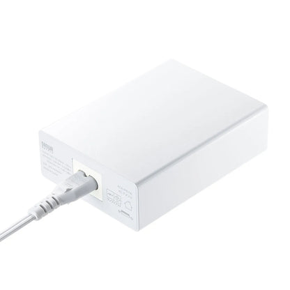 USB充電器（6ポート・合計12A・ホワイト） ACA-IP67W