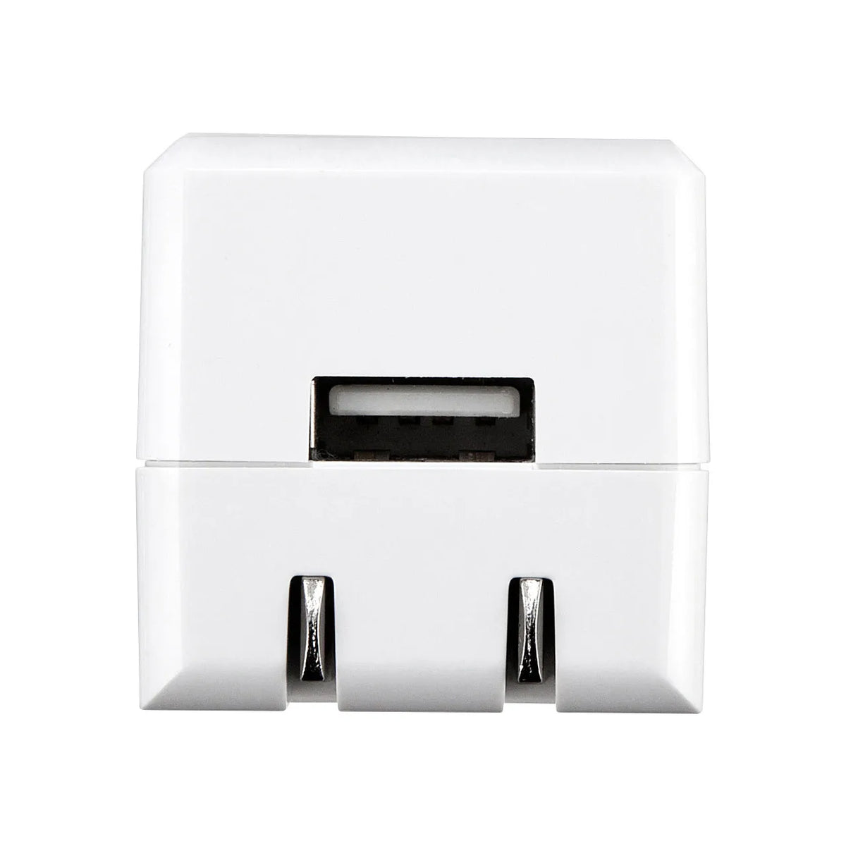 キューブ型USB充電器（1A・高耐久タイプ・ホワイト） ACA-IP70W