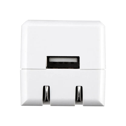 キューブ型USB充電器（1A・高耐久タイプ・ホワイト） ACA-IP70W
