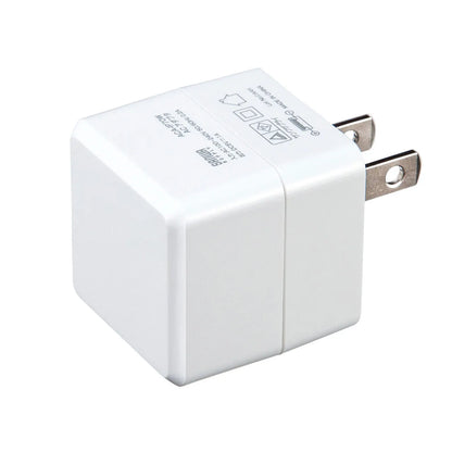 キューブ型USB充電器（1A・高耐久タイプ・ホワイト） ACA-IP70W