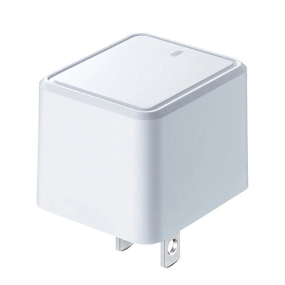 キューブ型USB充電器（2.4A・ホワイト） ACA-IP79W