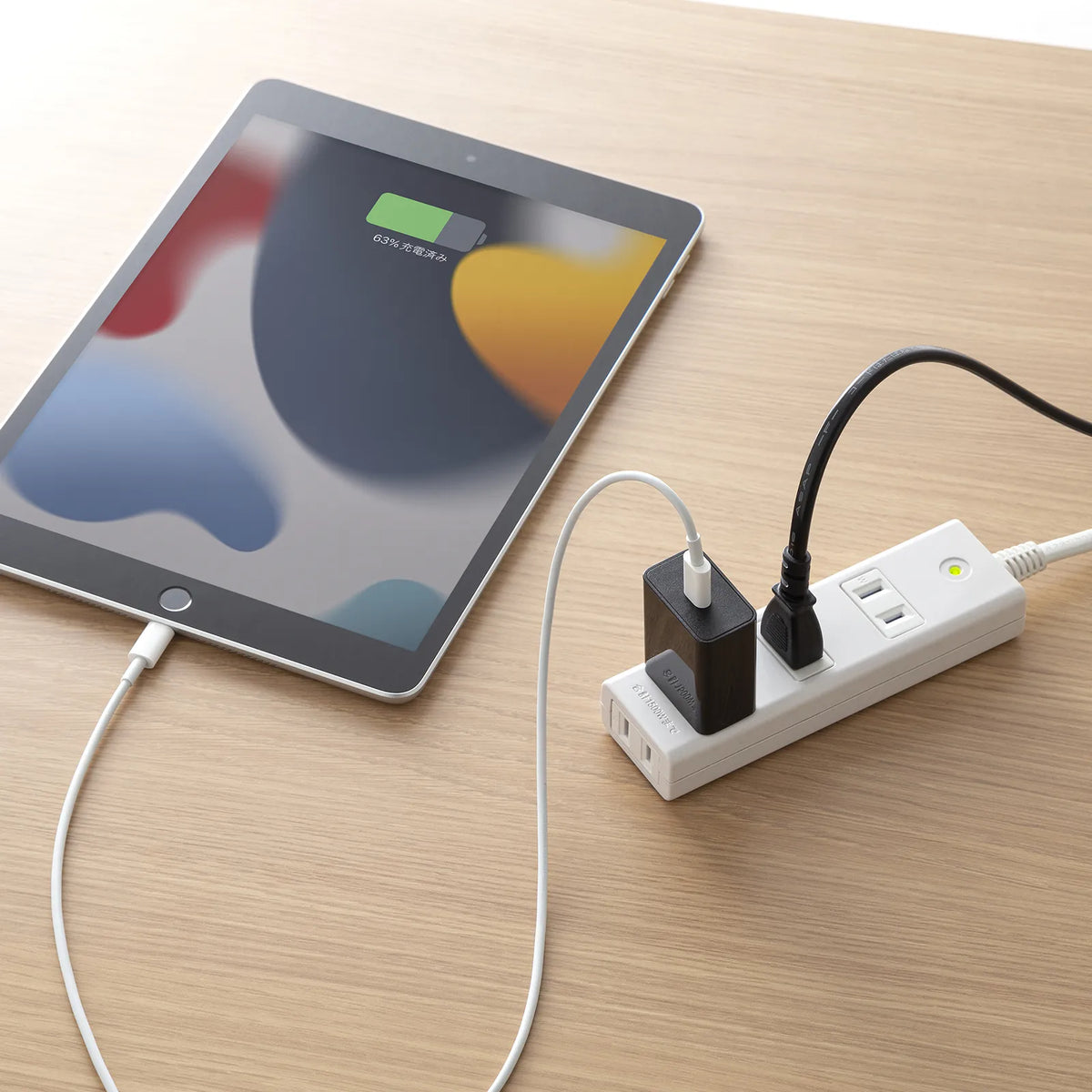 USB Type-C充電器（1ポート・3A） ACA-IP92BK
