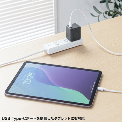 USB PD compatible cube-type AC charger (PD65W) ACA-PD105BK