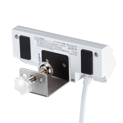 USB PD compatible clamp-type AC charger (PD65W, Cx2 + Ax2, White) ACA-PD106W
