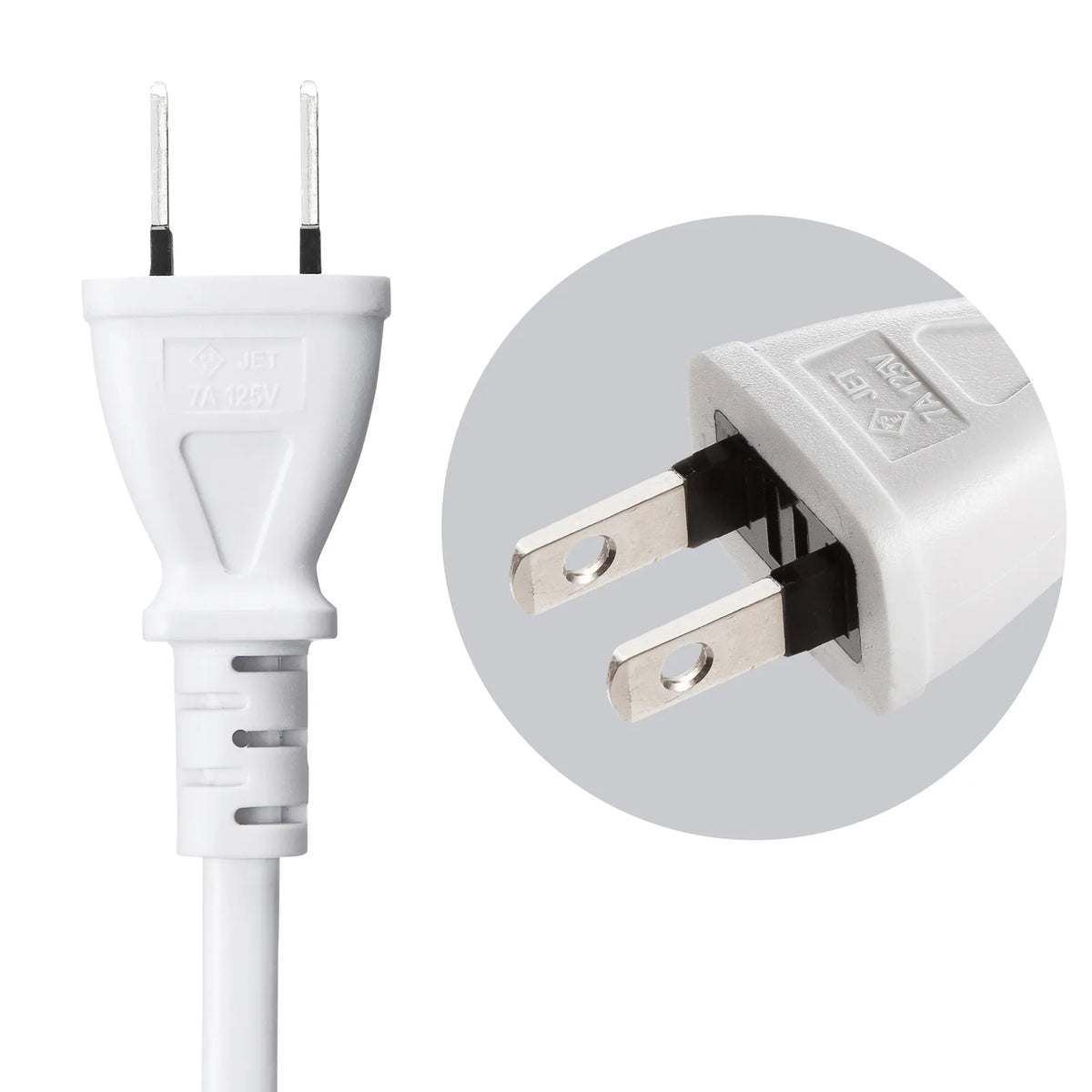 USB PD compatible clamp-type AC charger (PD65W, Cx2 + Ax2, White) ACA-PD106W