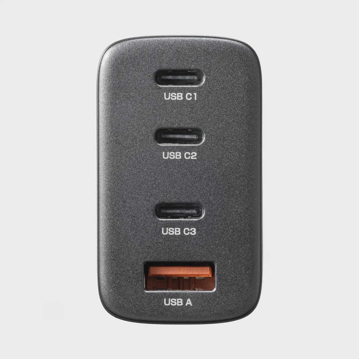 USB PD対応AC充電器（PD65W・Cx3+Ax1） ACA-PD107BK