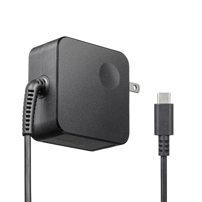 USB PD compatible AC charger (PD45W, Type-C cable integrated) ACA-PD108BK