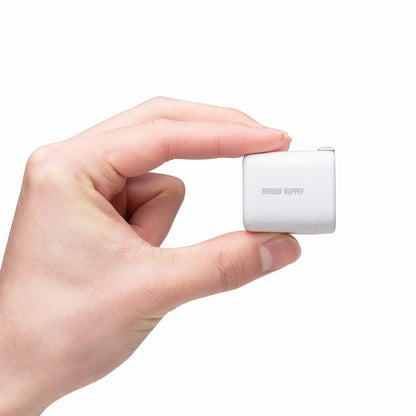 USB PD compatible cube-type AC charger (PD20W, Type-C cable included) ACA-PD113SETW