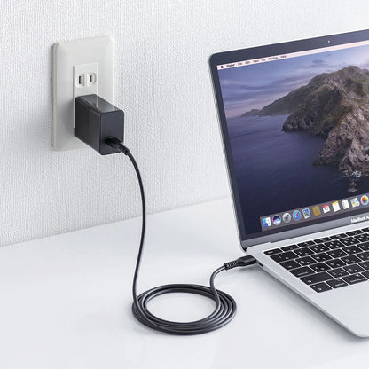 USB PD compatible AC charger (PD45W, with Type-C cable) ACA-PD80BK