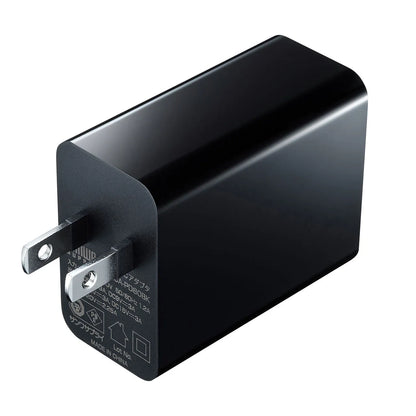 USB PD compatible AC charger (PD45W, with Type-C cable) ACA-PD80BK