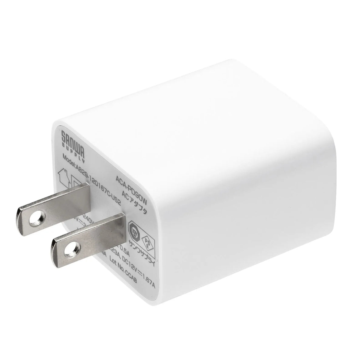 USB PD compatible AC charger (PD20W) ACA-PD90W