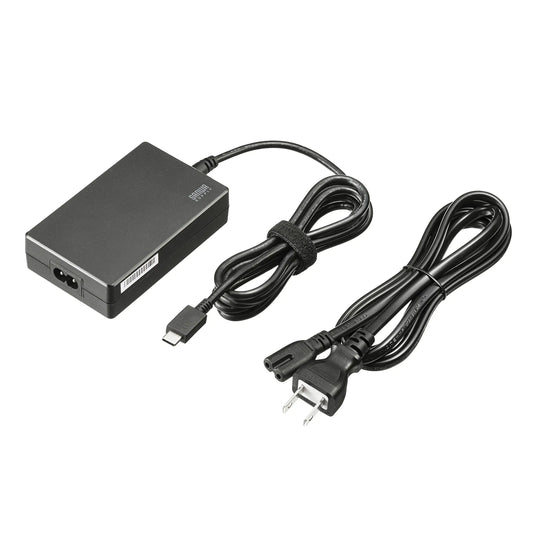 USB PD compatible AC charger (PD100W, integrated Type-C cable) ACA-PD94BK