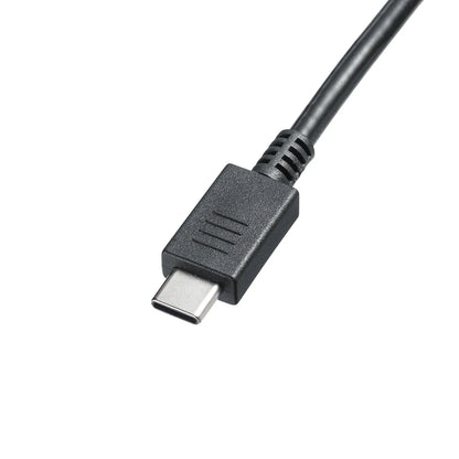 USB PD compatible AC charger (PD100W, integrated Type-C cable) ACA-PD94BK