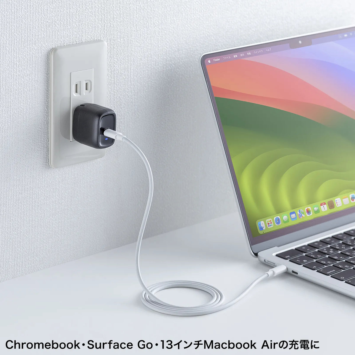 USB PD compatible AC charger (PD30W) ACA-PD99BK