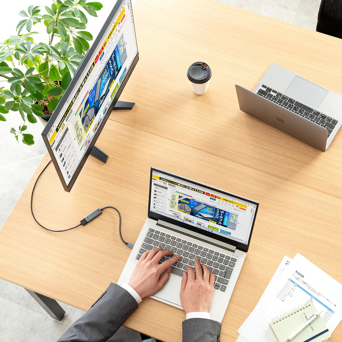 USB Type C to HDMI Conversion Adapter (8K/60Hz/HDR) AD-ALC8KHDR