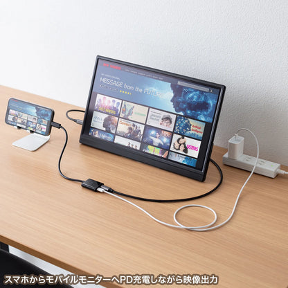 USB Type-C Expansion Adapter (Cable Type, PD Compatible) AD-ALCCPD02