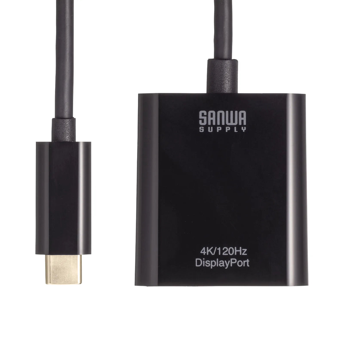 USB Type C-DisplayPort変換アダプタ(4K/120Hz/HDR対応） AD-ALCDP02