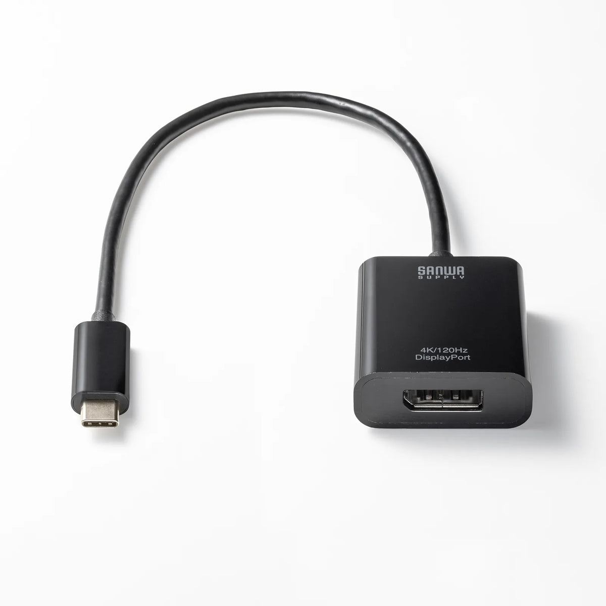 USB Type C-DisplayPort変換アダプタ(4K/120Hz/HDR対応） AD-ALCDP02