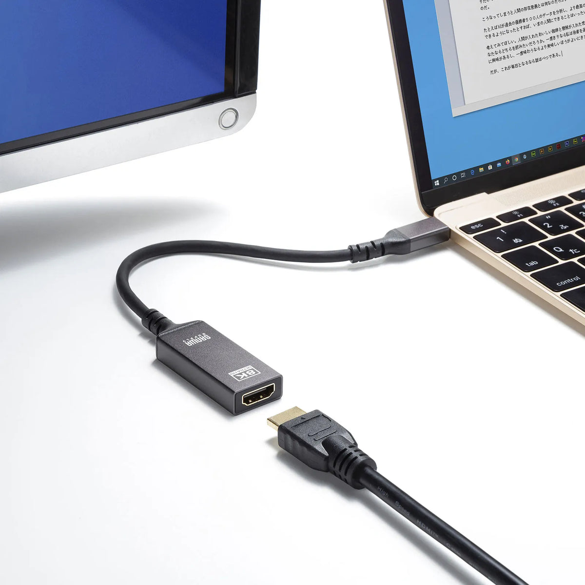 USB Type C to HDMI Conversion Adapter (8K/60Hz/HDR compatible) AD-ALCHDR03