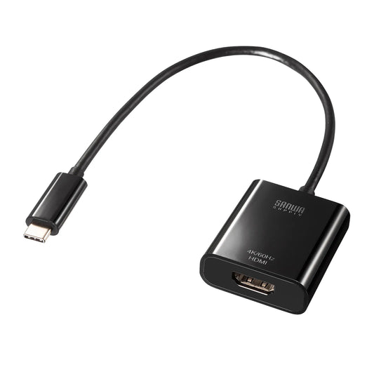 USB Type C to HDMI Conversion Adapter (4K/60Hz/HDR, Simple Package Version) AD-ALCHDR04TK