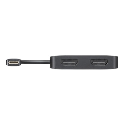 USB Type C-HDMI変換アダプタ(2ポート/4K/PD対応) AD-ALCMST2HDPD