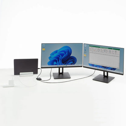 USB Type C-HDMI変換アダプタ(2ポート/4K/PD対応) AD-ALCMST2HDPD