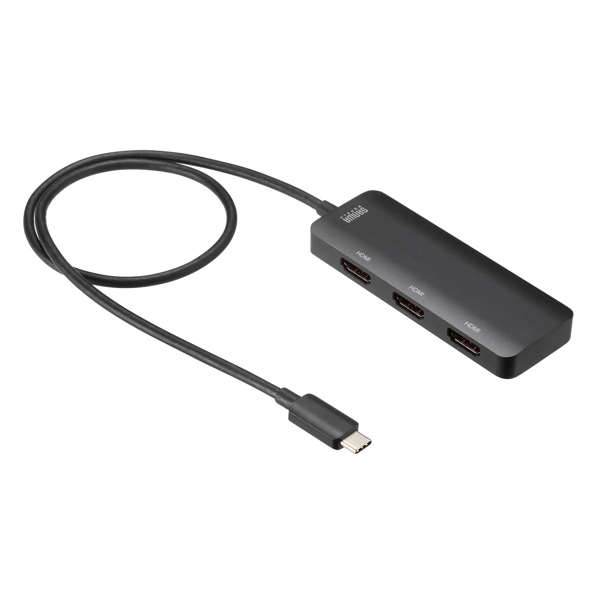 USB Type C to HDMI Conversion Adapter (3 Ports/4K Compatible) AD-ALCMST3HD2