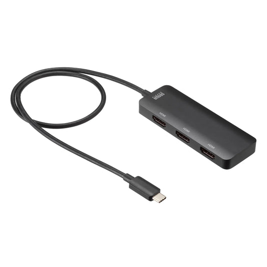 USB Type C to HDMI Conversion Adapter (3 Ports/4K Compatible) AD-ALCMST3HD2