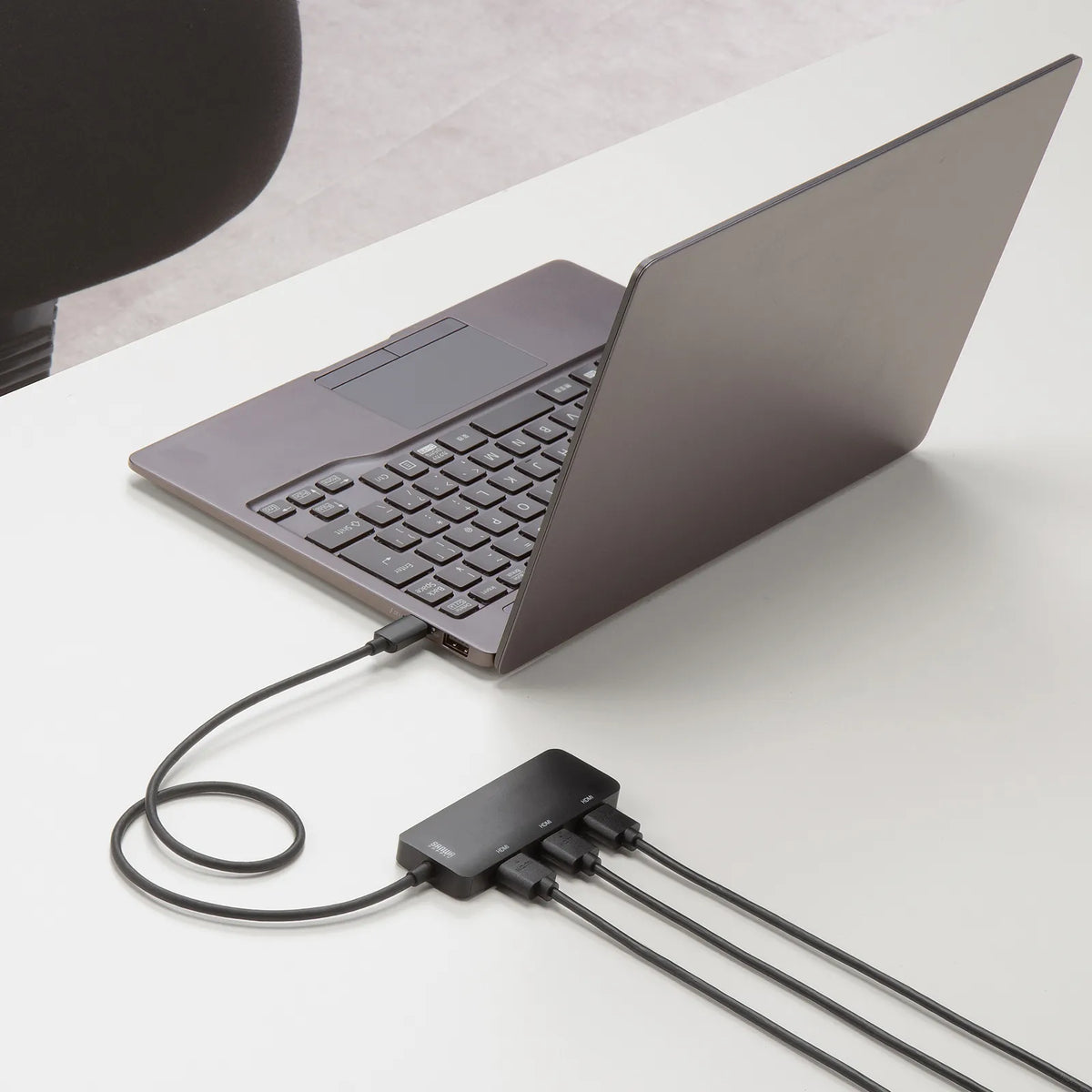 USB Type C to HDMI Conversion Adapter (3 Ports/4K Compatible) AD-ALCMST3HD2