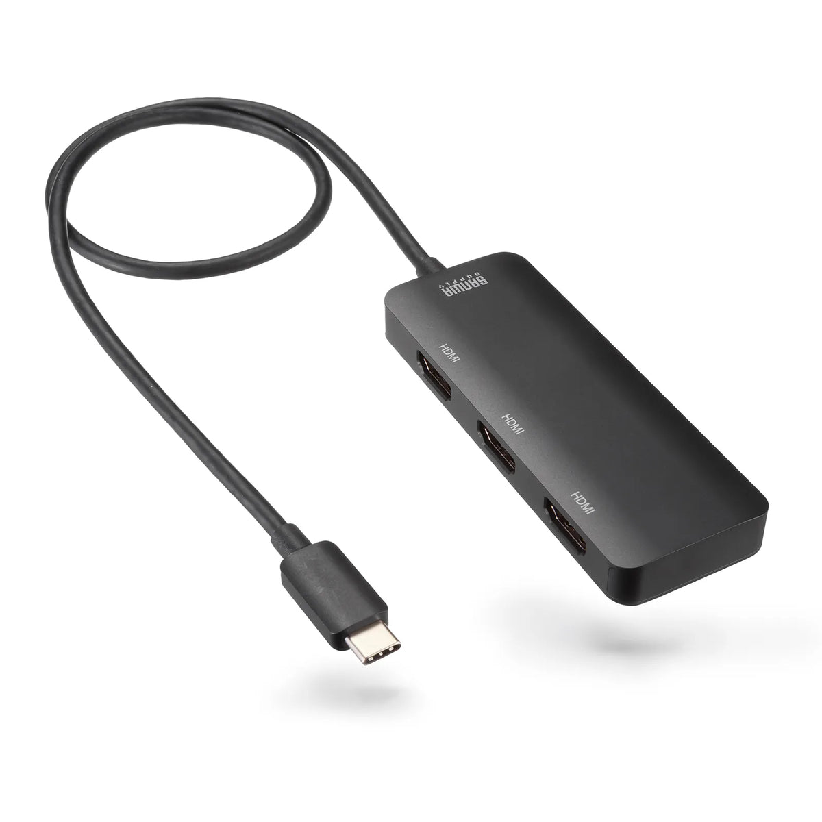 USB Type C to HDMI Conversion Adapter (3 Ports/4K Compatible) AD-ALCMST3HD2