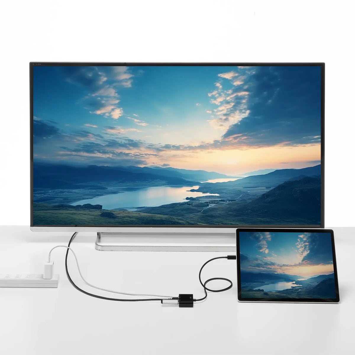 USB Type C to HDMI Conversion Adapter (4K/PD compatible/with USB hub) AD-ALCPHDPD02