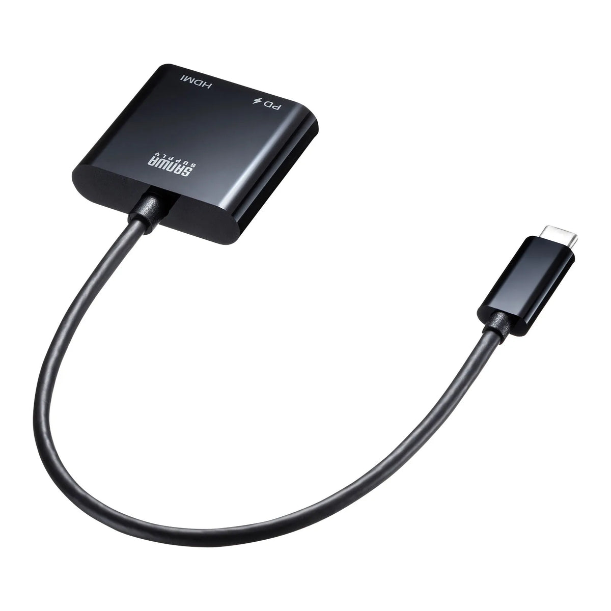 USB Type C-HDMI変換アダプタ(4K/60Hz/PD対応) AD-ALCPHDPD