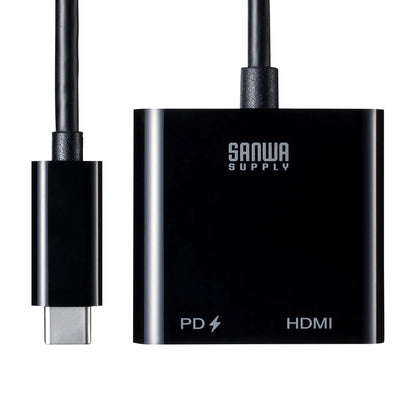 USB Type C-HDMI変換アダプタ(4K/60Hz/PD対応) AD-ALCPHDPD