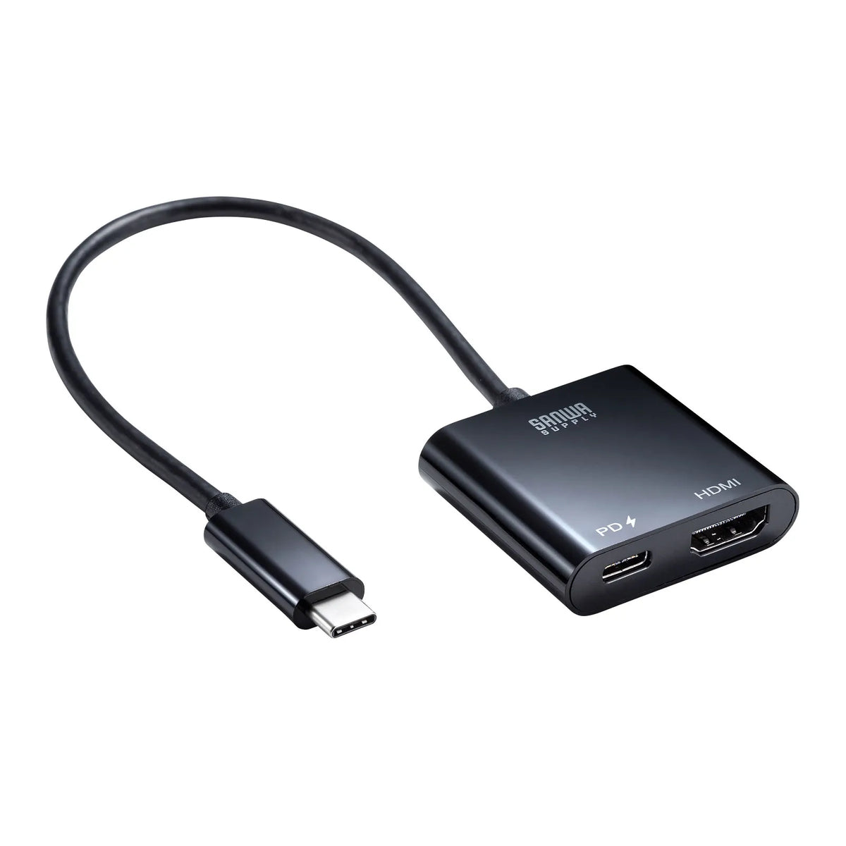 USB Type C-HDMI変換アダプタ(4K/60Hz/PD対応) AD-ALCPHDPD