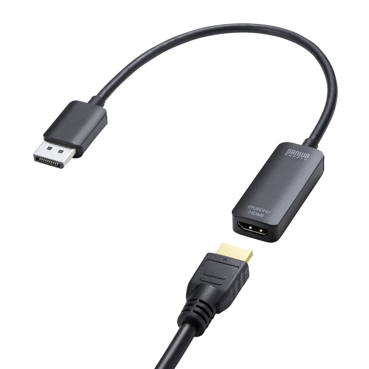DisplayPort to HDMI Conversion Adapter (8K Compatible) AD-DP8KHDR